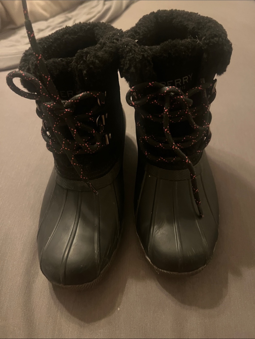 Sperry girls alpine duck boots size 1
